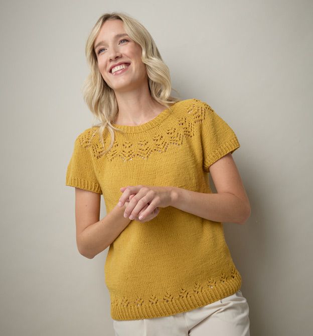 Aus 1 mach viele. Rundpassen-Shirts stricken Topp