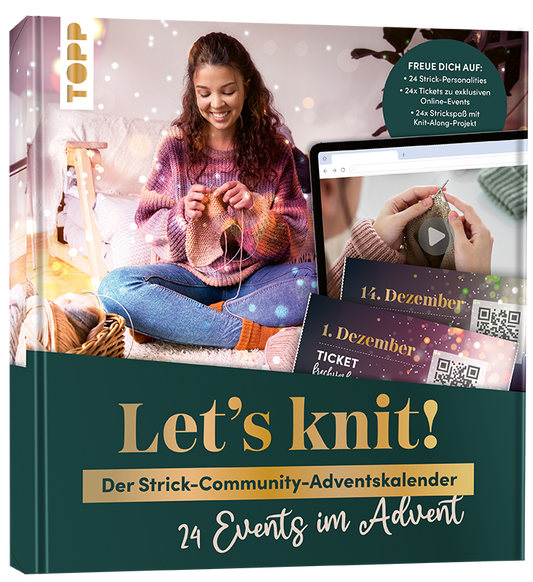 Let's knit! 24 Events im Advent Topp