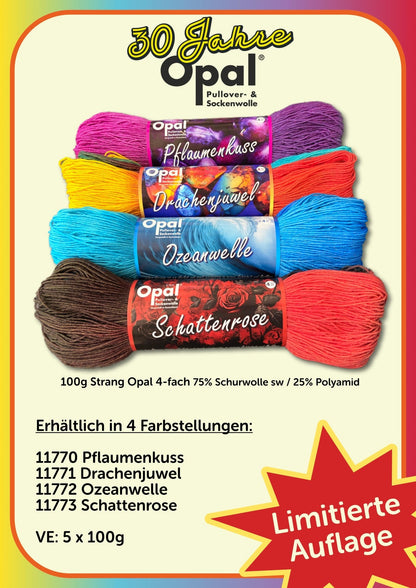 Opal 17/4 Strangfärbung 4f. 100g. Opal
