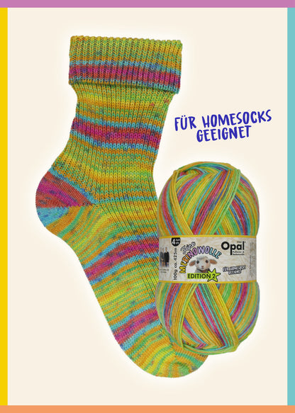 Opal Feine Merinowolle Ed.2 4f. 100g Opal