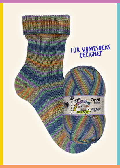 Opal Feine Merinowolle Ed.2 4f. 100g Opal