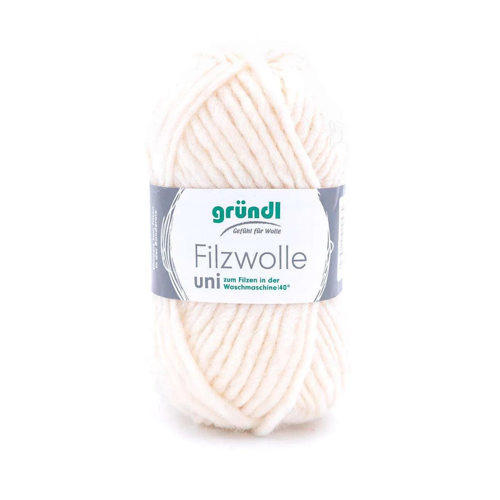Gründl Filzwolle Uni Gründl