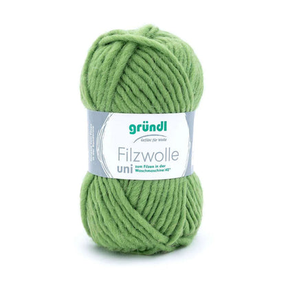 Gründl Filzwolle Uni Gründl