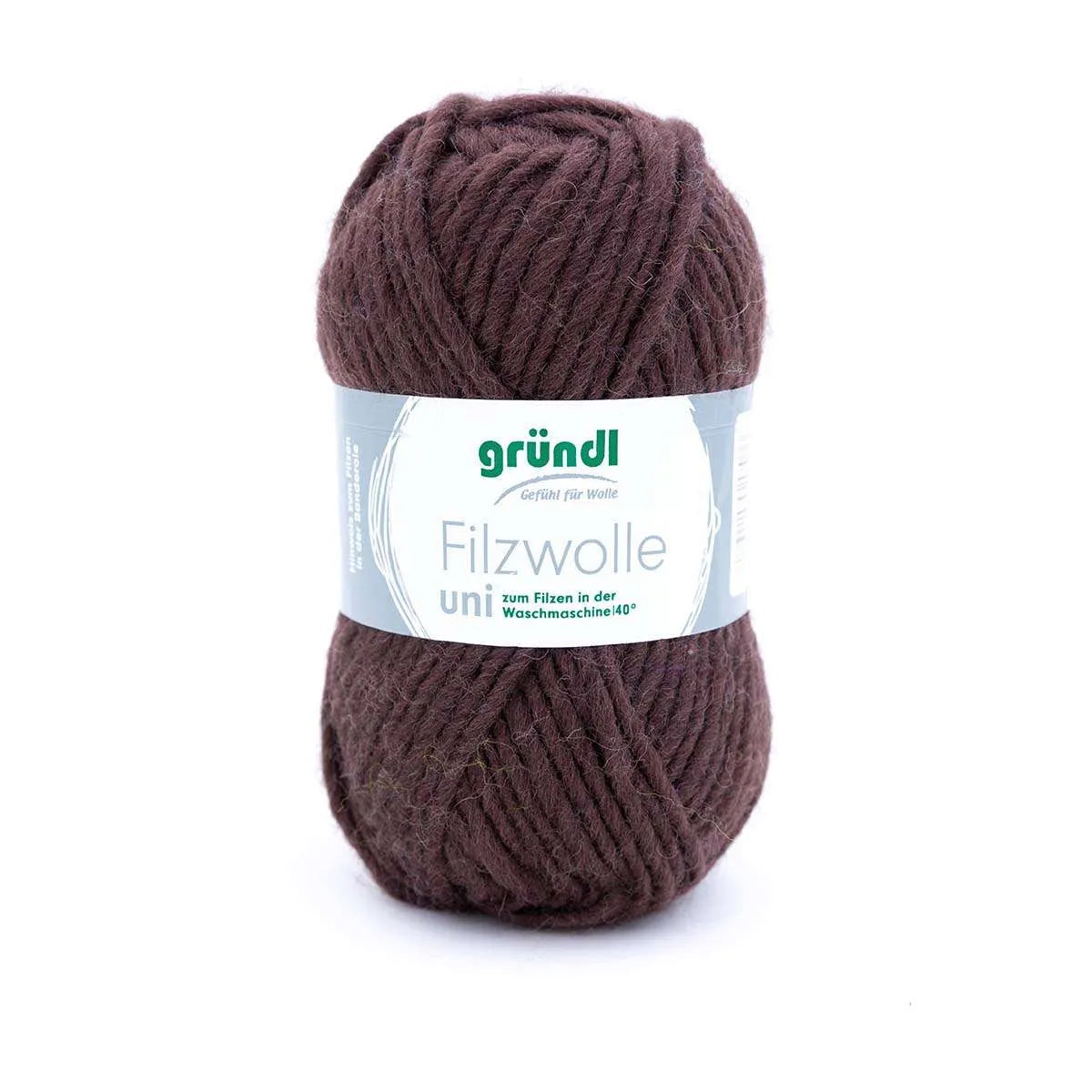 Gründl Filzwolle Uni Gründl