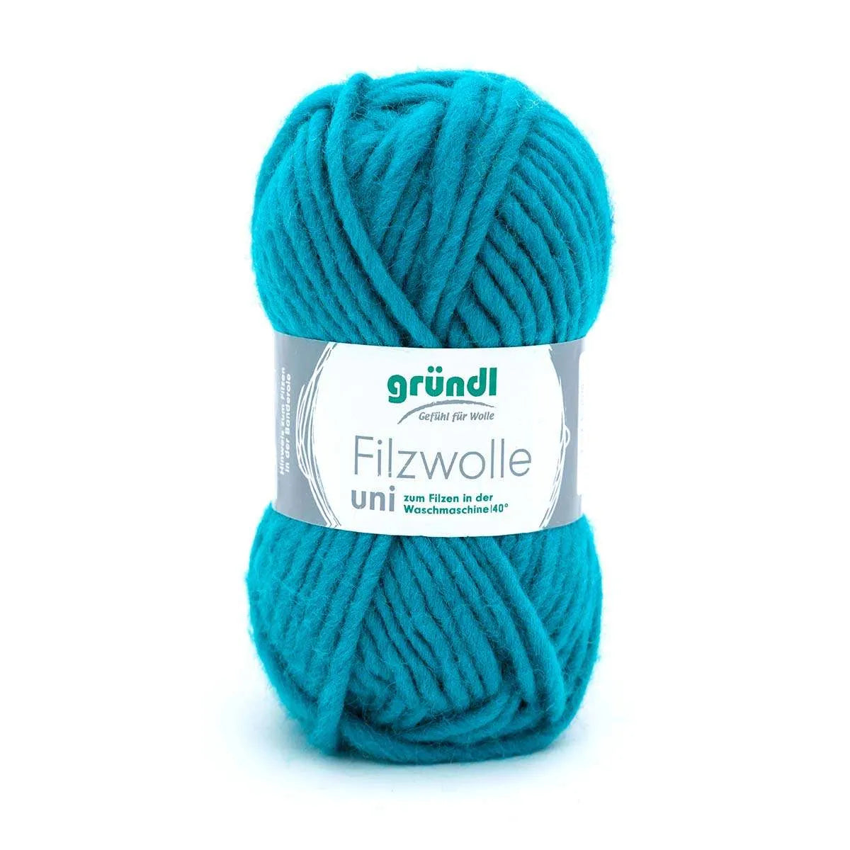 Gründl Filzwolle Uni Gründl