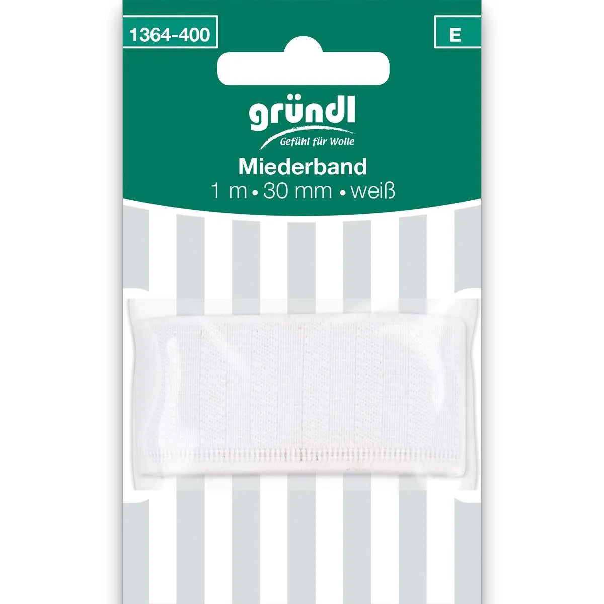 Gründl Miederband, 1 m x 30 mm Gründl