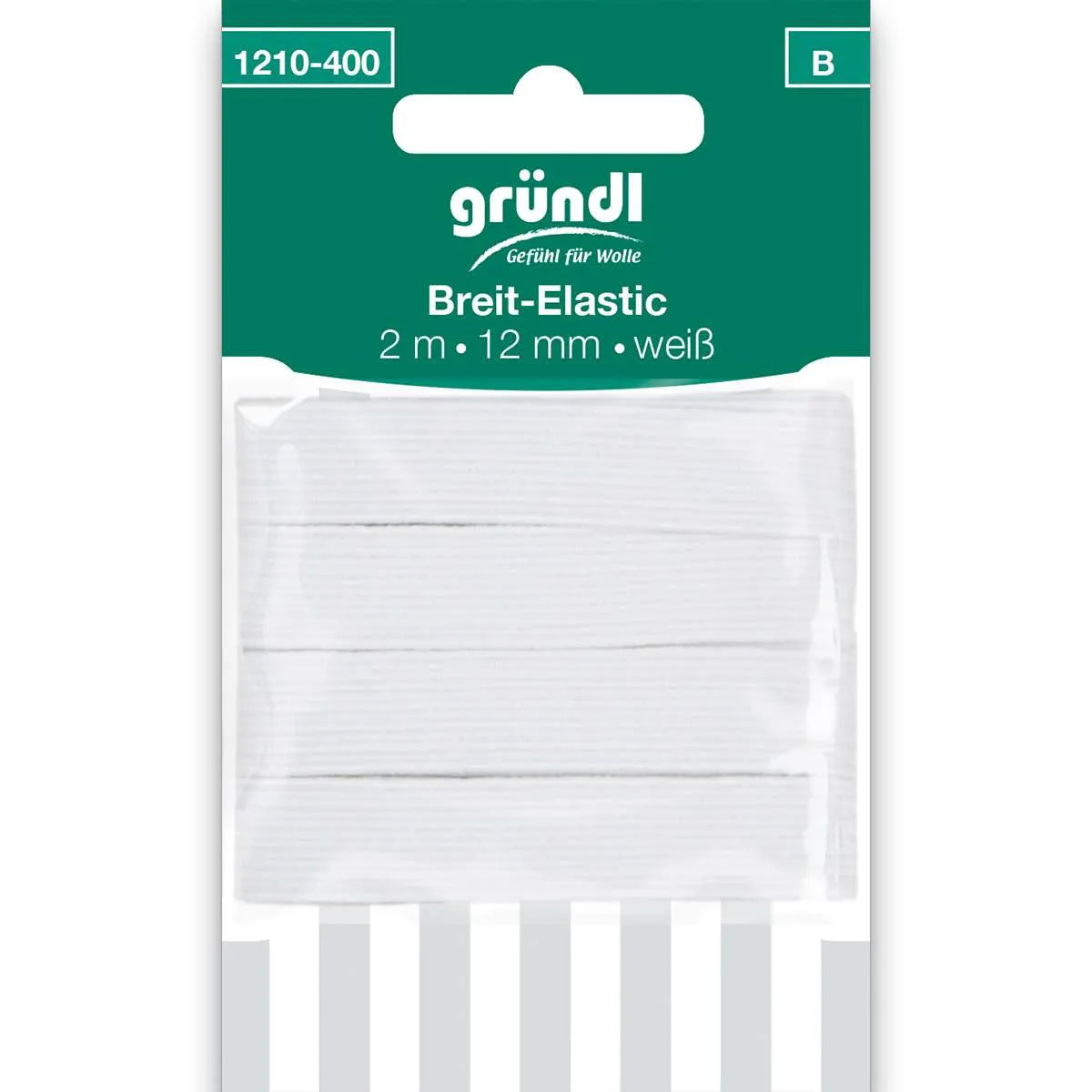 Gründl Breit-Elastik, 12 mm x 2 m Gründl