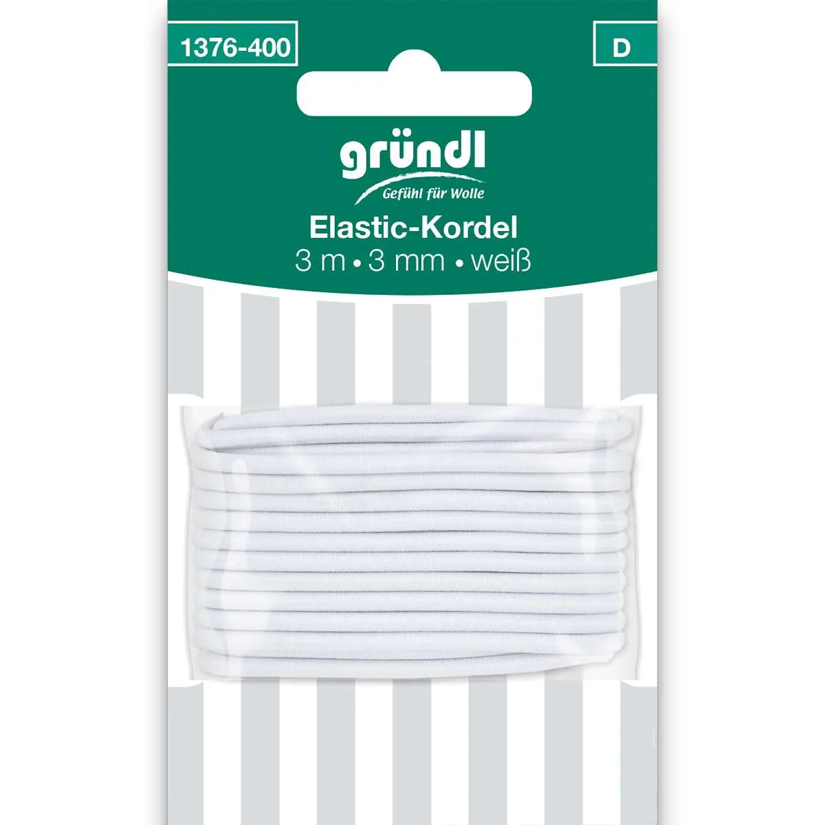 Gründl Elastic-Kordel, 3 m x 3 mm Gründl