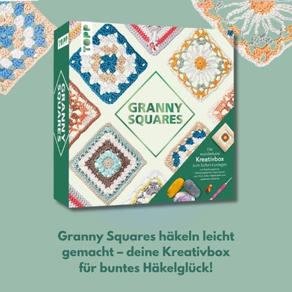 Die wunderbare Kreativbox Granny Squares Topp