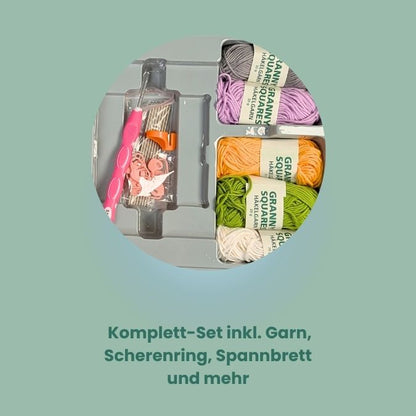 Die wunderbare Kreativbox Granny Squares Topp