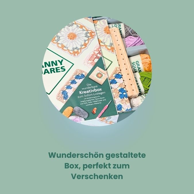 Die wunderbare Kreativbox Granny Squares Topp