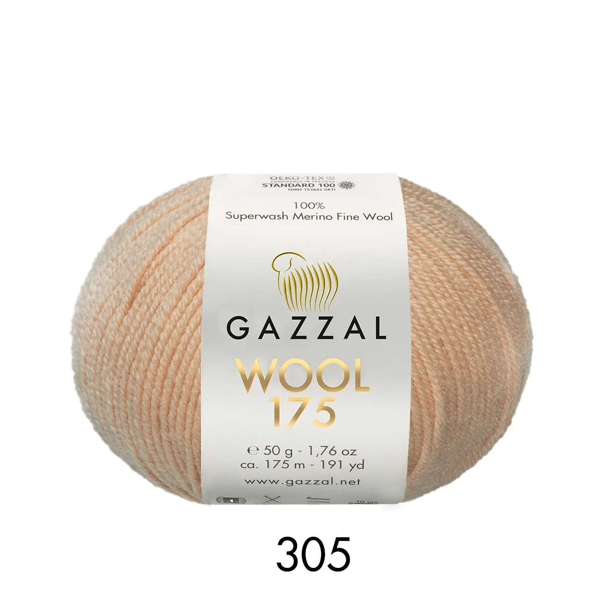 Gazzal Merinowolle extra fine, Wool 175 Gazzal