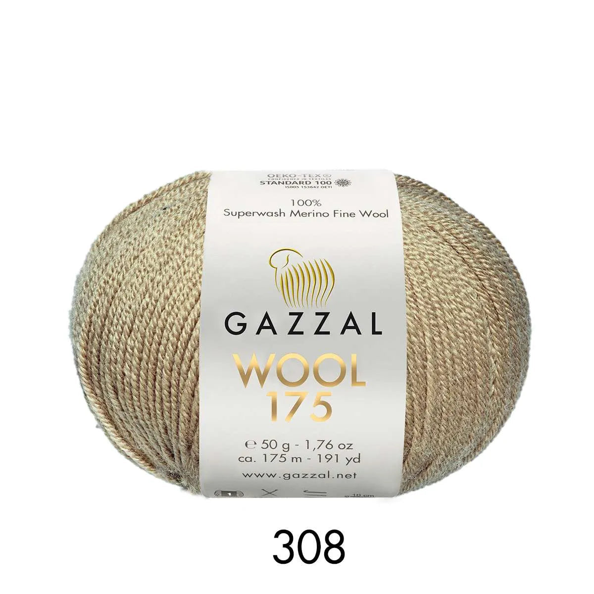 Gazzal Merinowolle extra fine, Wool 175 Gazzal
