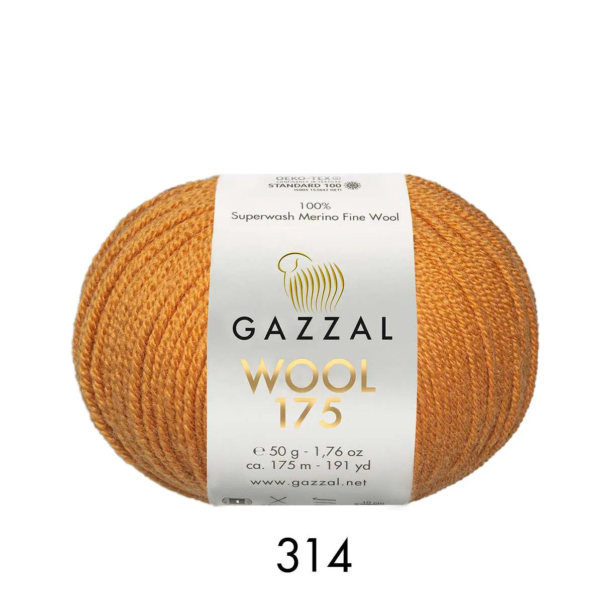 Gazzal Merinowolle extra fine, Wool 175 Gazzal