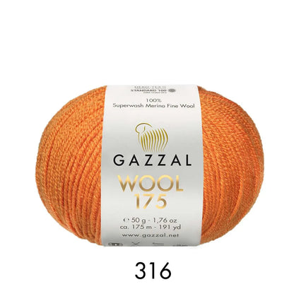 Gazzal Merinowolle extra fine, Wool 175 Gazzal