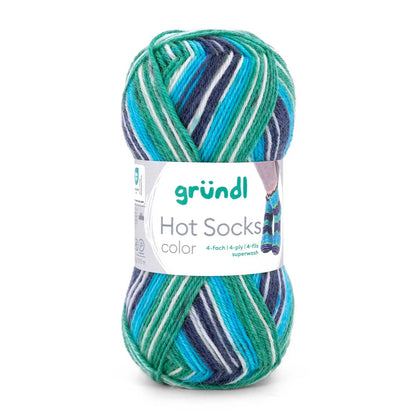 Gründl Sockenwolle, Hot Socks color Gründl