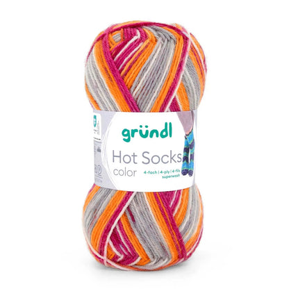 Gründl Sockenwolle, Hot Socks color Gründl
