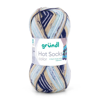 Gründl Sockenwolle, Hot Socks color Gründl