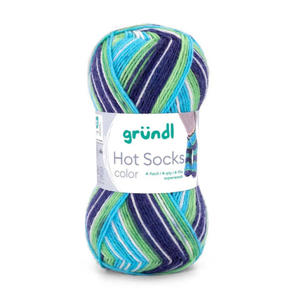 Gründl Sockenwolle, Hot Socks color Gründl