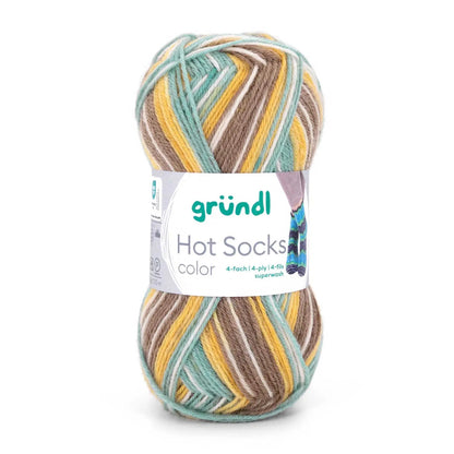 Gründl Sockenwolle, Hot Socks color Gründl