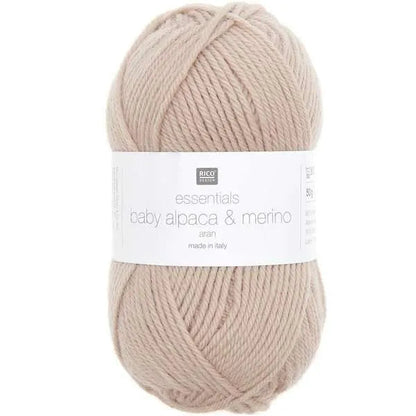 Rico Design Alpakawolle, Essentials Baby Alpaca and Merino aran Rico Design