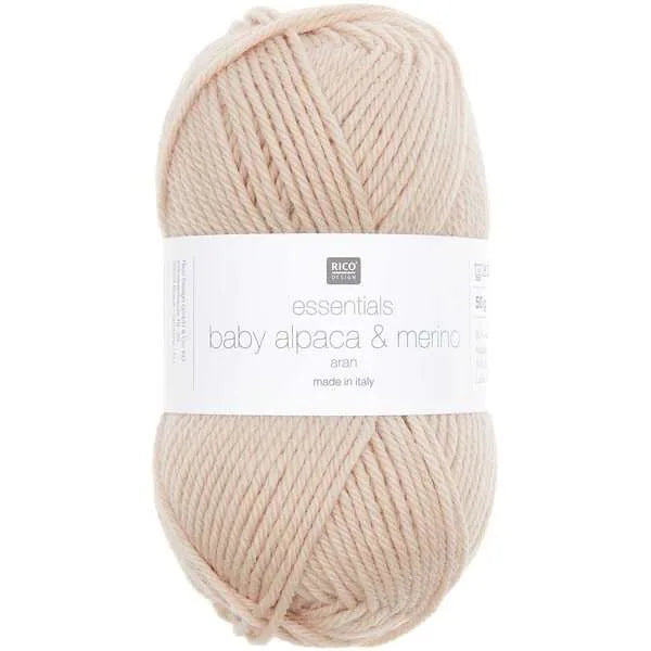 Rico Design Alpakawolle, Essentials Baby Alpaca and Merino aran Rico Design