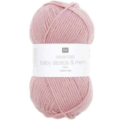 Rico Design Alpakawolle, Essentials Baby Alpaca and Merino aran Rico Design