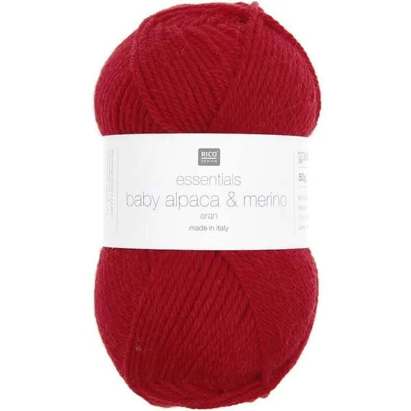 Rico Design Alpakawolle, Essentials Baby Alpaca and Merino aran Rico Design