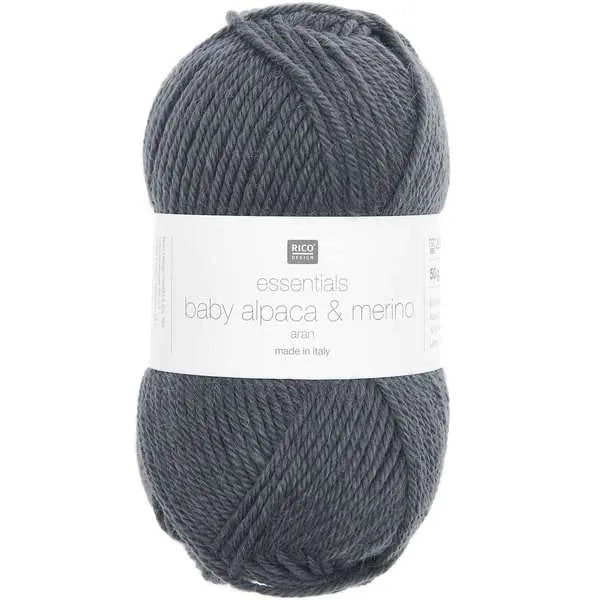 Rico Design Alpakawolle, Essentials Baby Alpaca and Merino aran Rico Design
