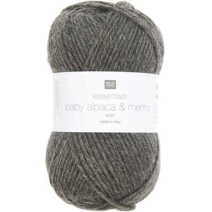 Rico Design Alpakawolle, Essentials Baby Alpaca and Merino aran Rico Design