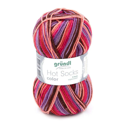 Gründl Sockenwolle, Hot Socks color Gründl