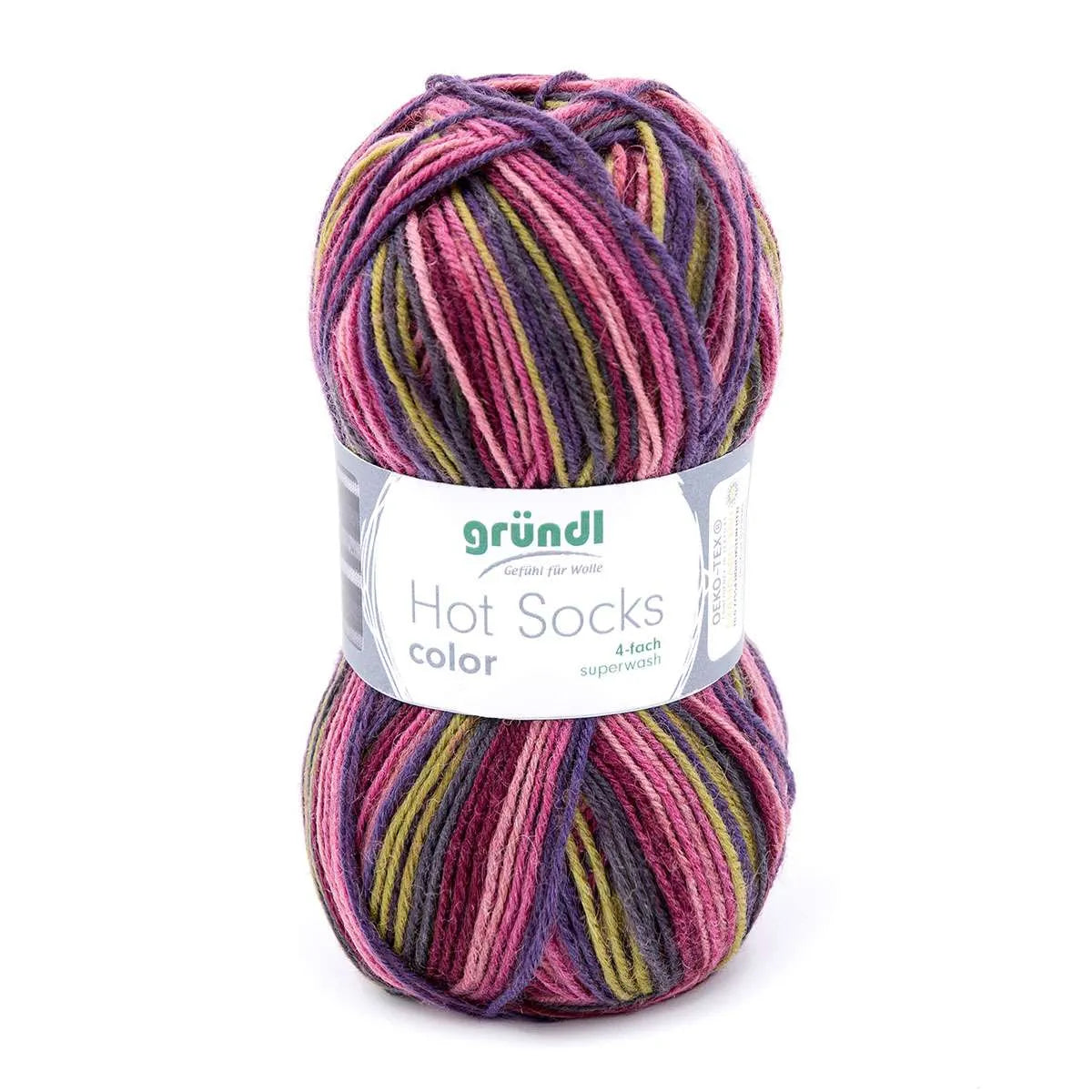 Gründl Sockenwolle, Hot Socks color Gründl