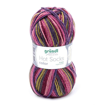 Gründl Sockenwolle, Hot Socks color Gründl