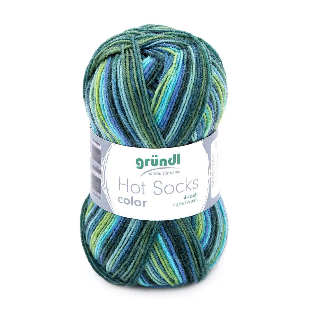 Gründl Sockenwolle, Hot Socks color Gründl