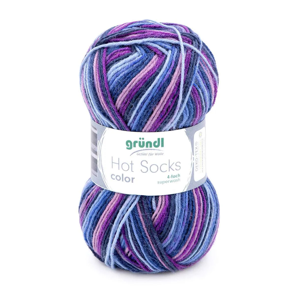 Gründl Sockenwolle, Hot Socks color Gründl