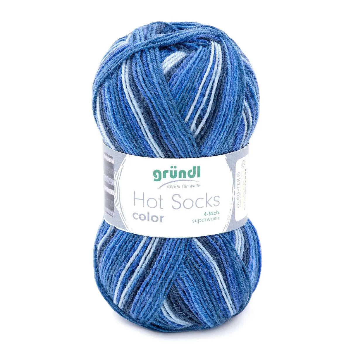 Gründl Sockenwolle, Hot Socks color Gründl
