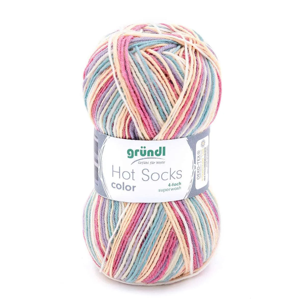 Gründl Sockenwolle, Hot Socks color Gründl