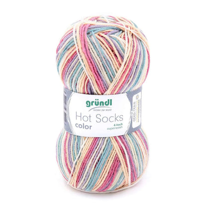Gründl Sockenwolle, Hot Socks color Gründl