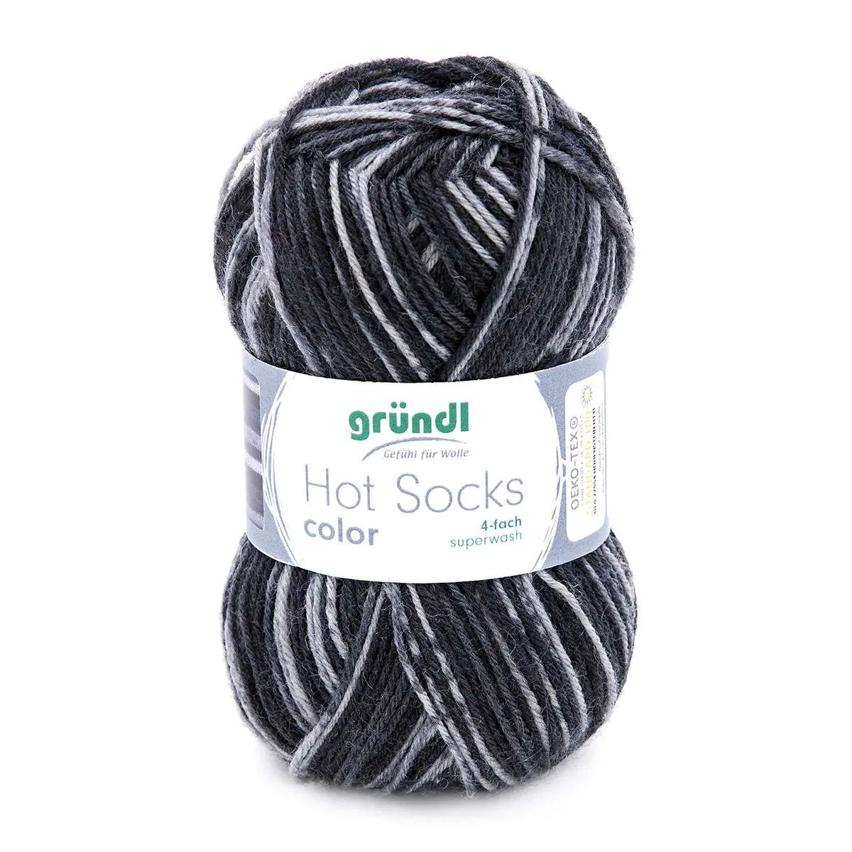 Gründl Sockenwolle, Hot Socks color Gründl