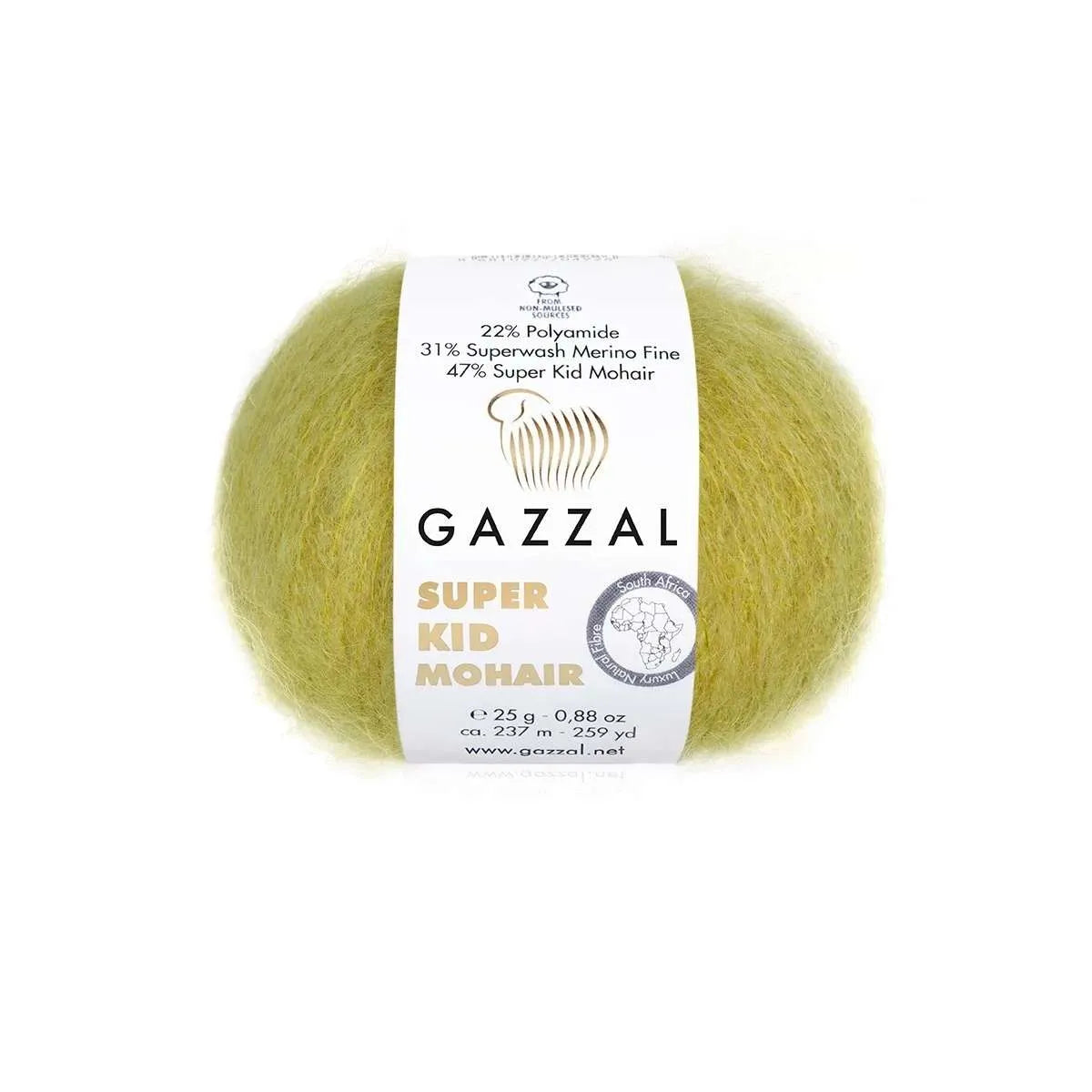 Gazzal Super Kid Mohair Mohairwolle Gazzal