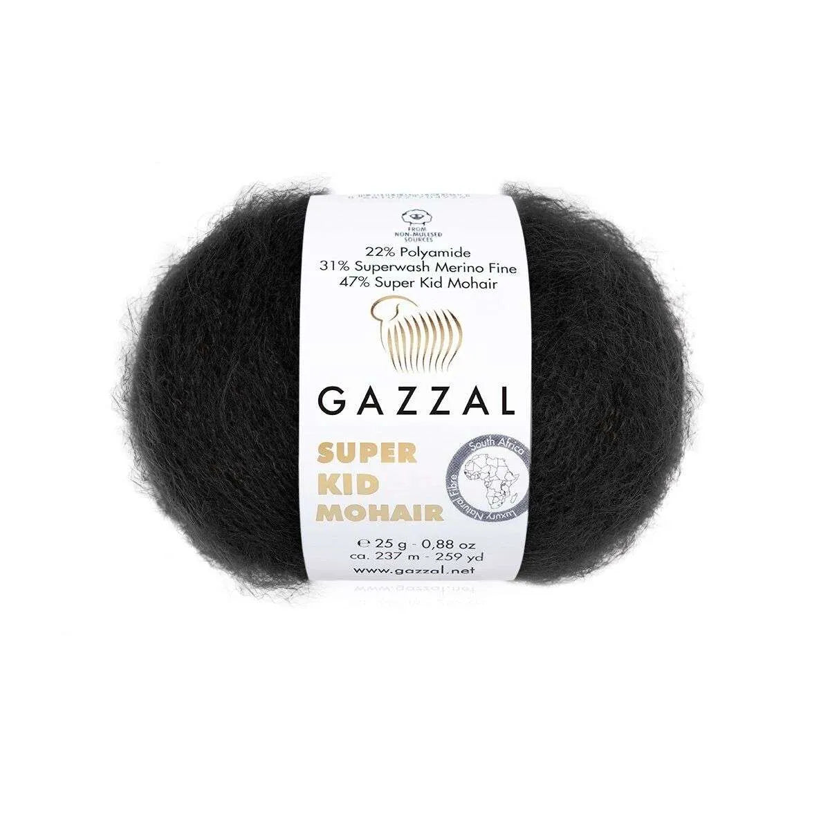 Gazzal Super Kid Mohair Mohairwolle Gazzal
