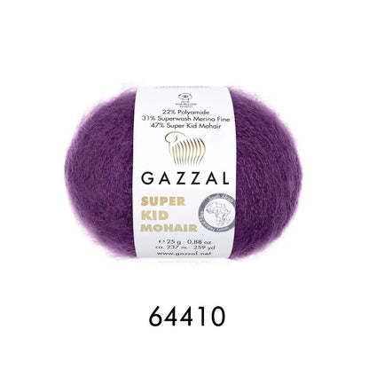 Gazzal Super Kid Mohair Mohairwolle Gazzal
