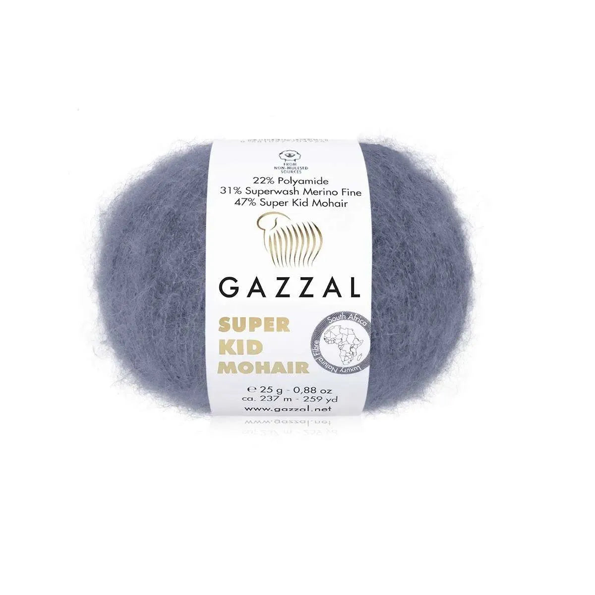 Gazzal Super Kid Mohair Mohairwolle Gazzal
