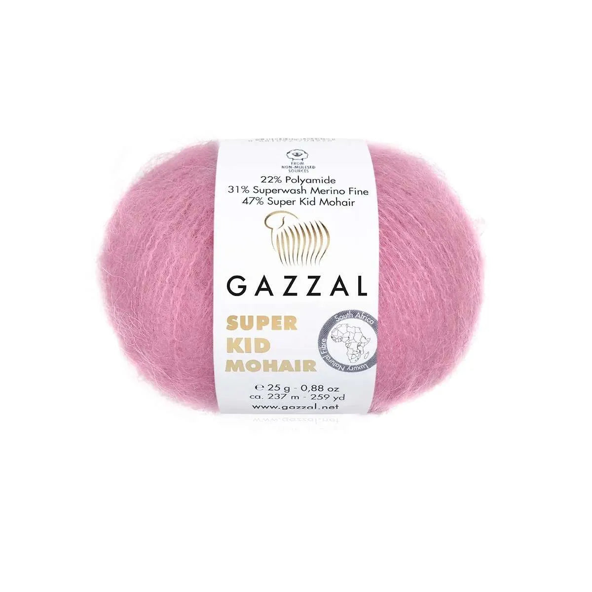 Gazzal Super Kid Mohair Mohairwolle Gazzal