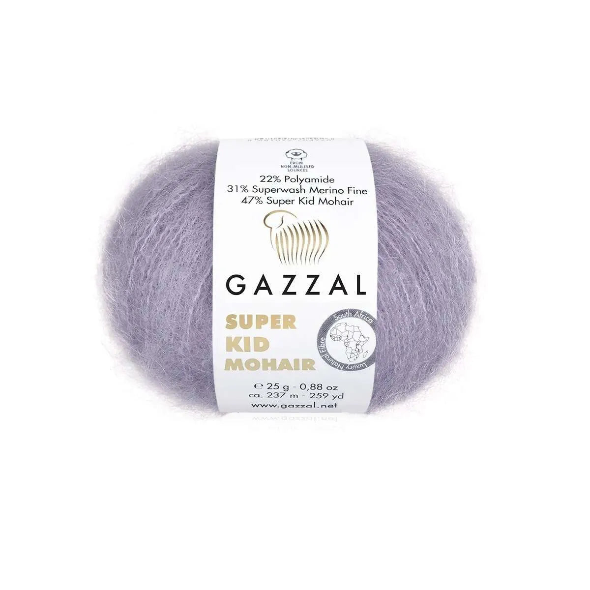 Gazzal Super Kid Mohair Mohairwolle Gazzal