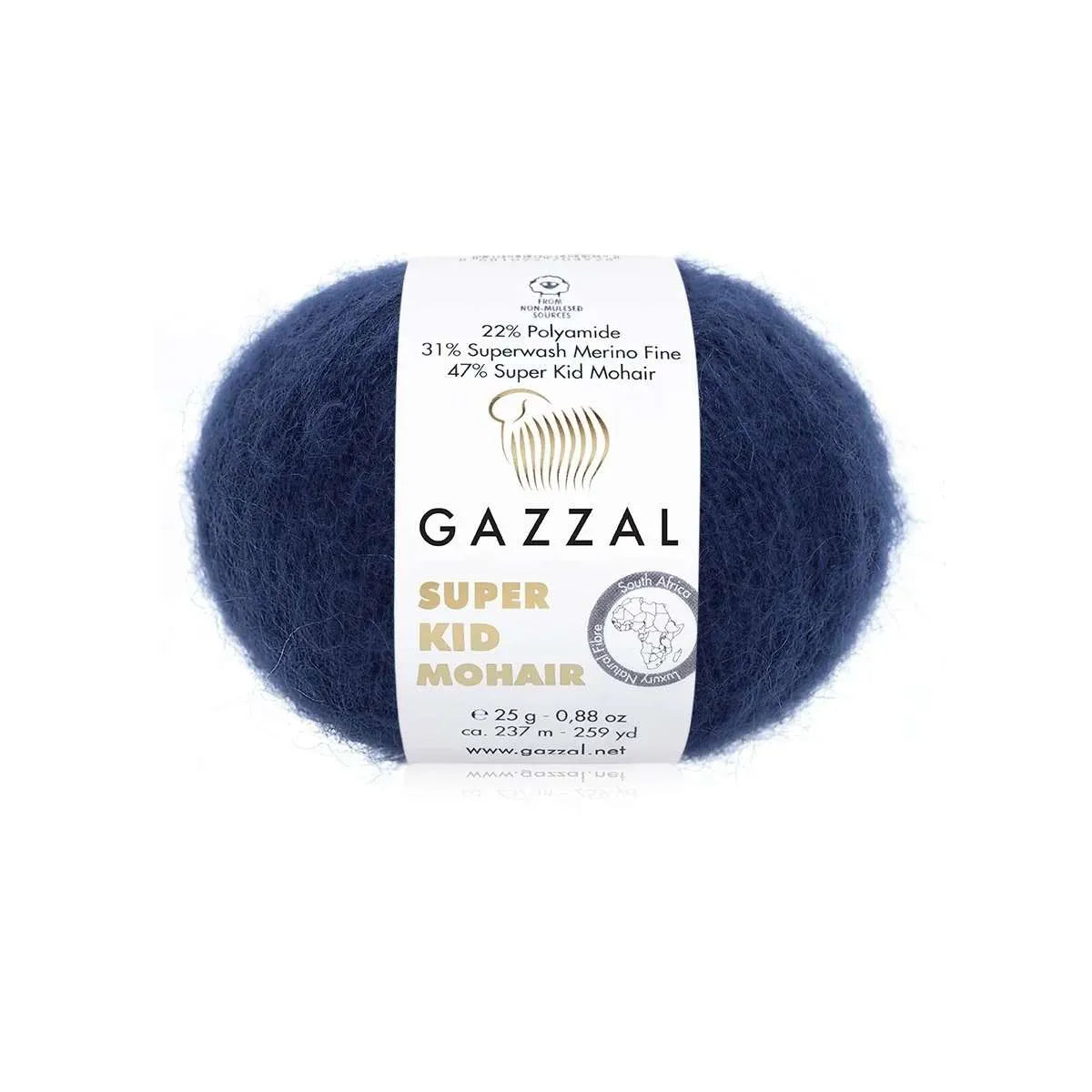 Gazzal Super Kid Mohair Mohairwolle Gazzal