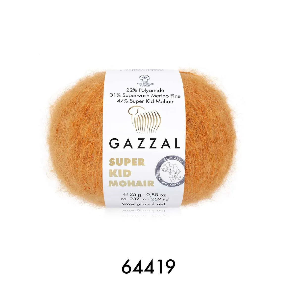 Gazzal Super Kid Mohair Mohairwolle Gazzal