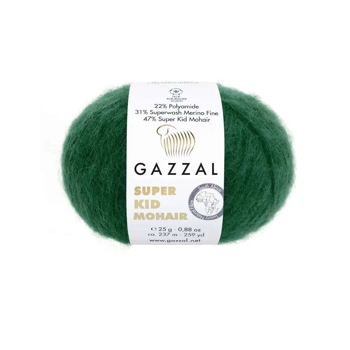 Gazzal Super Kid Mohair Mohairwolle Gazzal