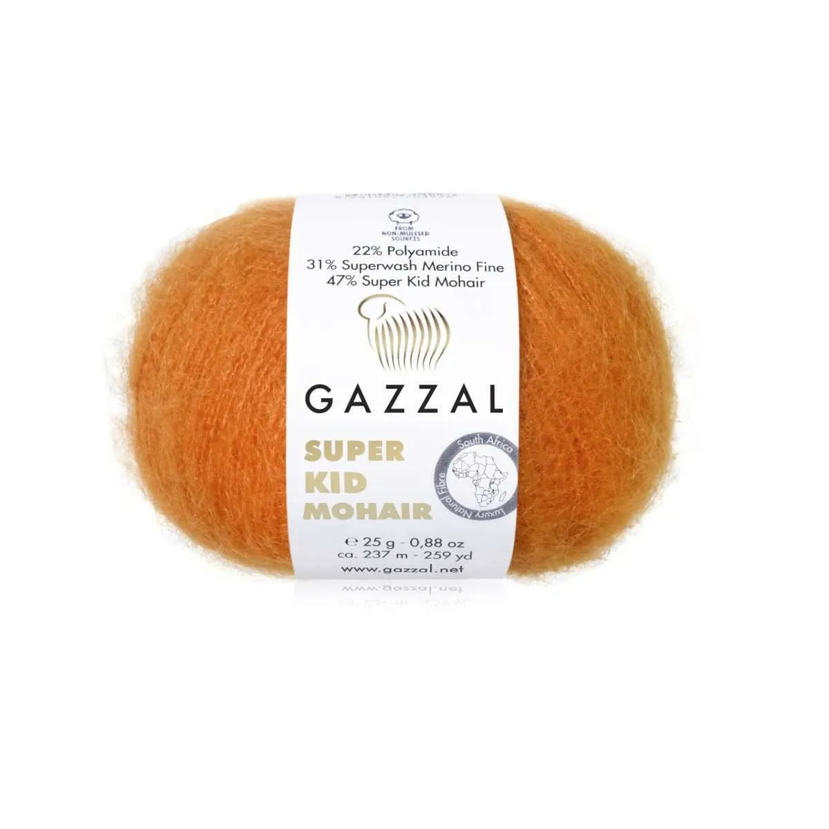 Gazzal Super Kid Mohair Mohairwolle Gazzal