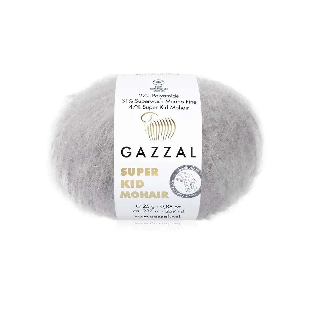 Gazzal Super Kid Mohair Mohairwolle Gazzal